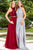 Clarisse - 3427 Two-Piece Lace Illusion A-Line Gown Special Occasion Dress 0 / Steel