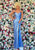 Clarisse - 8005 Lace Up Back High Slit Sequined Gown Prom Dresses