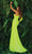 Clarisse - 810195 Asymmetric High Slit Dress Prom Dresses