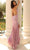Clarisse 810425 - Plunging V-Neck Halter Dress Special Occasion Dress