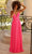 Clarisse 810489 - Sequined A-Line Prom Gown Special Occasion Dress 00 / Sparkle Pink