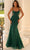 Clarisse 810491 - Open Back Prom Dress Special Occasion Dress 00 / Forest Green