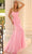 Clarisse 810491 - Open Back Prom Dress Special Occasion Dress 00 / Light Pink