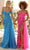 Clarisse 810508 - Lace High Slit Prom Dress Special Occasion Dress