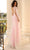 Clarisse 810518 - Lace Embellished Cape Sleeve Prom Gown Special Occasion Dress