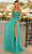 Clarisse 810590 - Beaded Chiffon Prom Dress Special Occasion Dress 00 / Jade