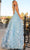 Clarisse 810597 - Floral Appliqued A-line Dreamy Dress Evening Dresses