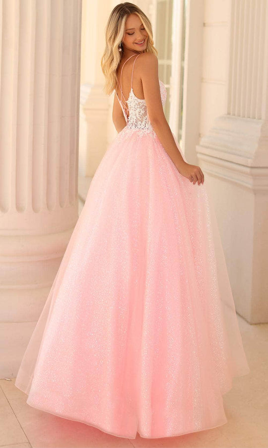 Clarisse 810602 - Dual Strap Shimmer Ballgown