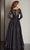 Clarisse - M6205 Long Sleeve Illusion Lace Gown Special Occasion Dress