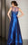 Clarisse - M6235 Sleek Floral Illusion Evening Gown Special Occasion Dress