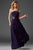 Clarisse - M6403 Draped Ornate Asymmetrical Gown Special Occasion Dress