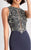 Clarisse - s3075 Embellished Jewel Column Dress Special Occasion Dress
