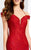 Clarisse - s4801 Lace Plunging Off-Shoulder Dress Party Dresses