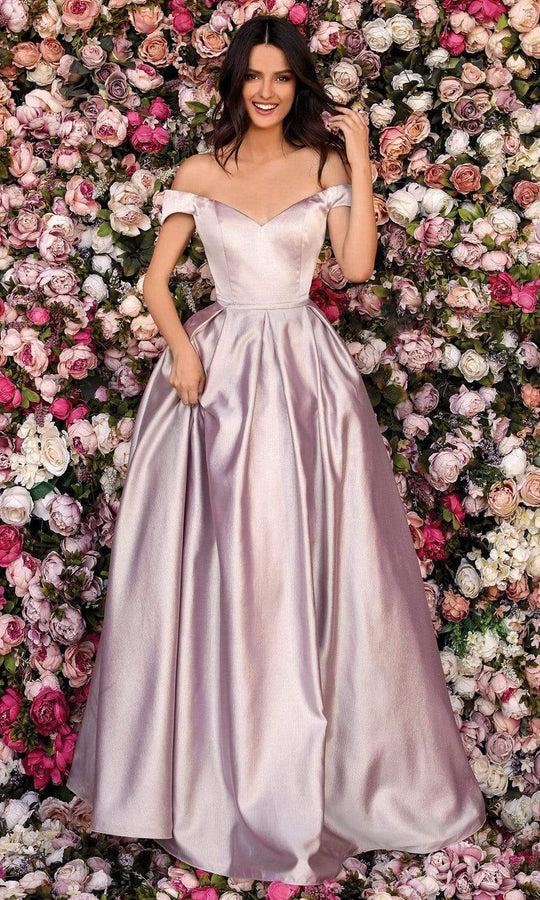 Clarisse - Sweetheart Pleated Evening Gown 8010 - 1 pc Blush In Size 8 Available CCSALE 8 / Blush