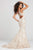 Colette for Mon Cheri - CL12010 Sleeveless V-Neck Mermaid Dress Prom Dresses