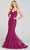 Colette for Mon Cheri - CL12128 Embroidered Applique Mermaid Gown Evening Dresses