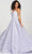 Colette For Mon Cheri CL12204 - Beaded Lace A-line Gown Prom Dresses 00 / Lilac