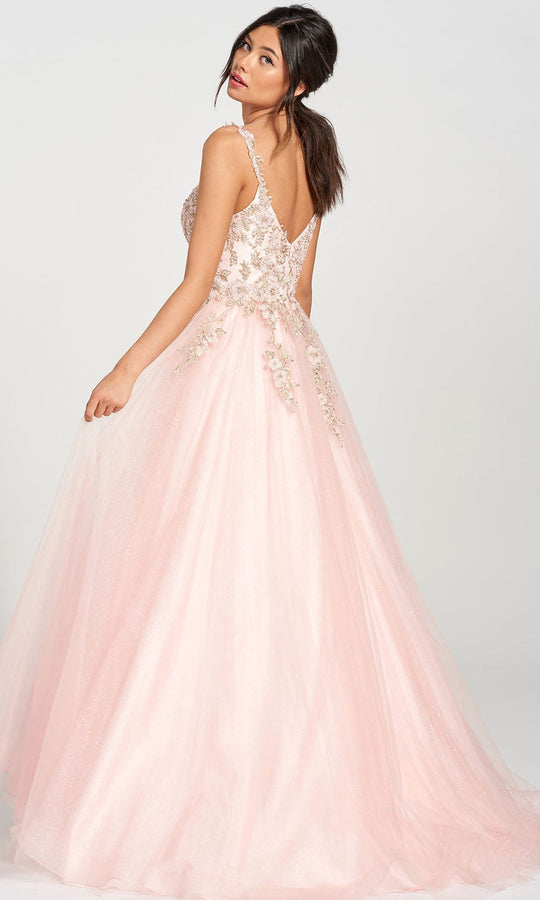 Colette for Mon Cheri CL12205 - Beaded Glitter Tulle Ball Gown