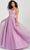 Colette For Mon Cheri CL12212 - Beaded Lace Appliques Ball Gown Prom Dresses 00 / Orchid