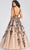 Colette For Mon Cheri CL12224 - Lace Rhinestones Tulle Ball Gown Prom Dresses