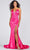 Colette For Mon Cheri CL12231 - Plunging Back Prom Gown Prom Dresses 00 / Fuchsia