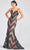 Colette For Mon Cheri CL12245 - Embellished Prom Dress Prom Dresses 00 / Black/Nude