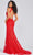 Colette For Mon Cheri CL12249 - Plunging V Fitted Evening Dress Prom Dresses