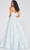 Colette For Mon Cheri CL12255 - Strapless Glitter Lace A Line Gown Special Occasion Dress