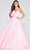 Colette For Mon Cheri CL12261 - Sweetheart Neckline Beaded Straps Ball Gown Prom Dresses 00 / Petal