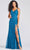 Colette For Mon Cheri CL12280 - Strappy Back Prom Gown Prom Dresses 00 / Turquoise