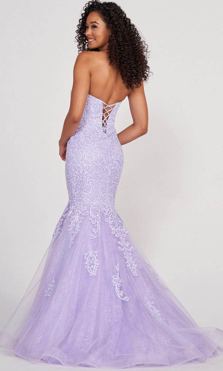 Mousse Lilac Collage-Style Print Dress