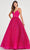 Colette for Mon Cheri CL2018 - Sparkling Laced Ballgown Ball Gowns 00 / Fuchsia