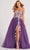 Colette For Mon Cheri CL2020 - Embroidered Sleeveless Prom Gown Prom Dresses 00 / Plum