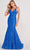 Colette for Mon Cheri CL2021 - Sleeveless Embroidered Evening Gown Evening Dresses 00 / Royal Blue