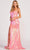 Colette for Mon Cheri CL2054 - Sequined Sweetheart Evening Dress Evening Dresses 00 / Coral/Multi