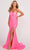 Colette for Mon Cheri CL2060 - Sequined Scoop Evening Dress Evening Dresses 00 / Hot Pink