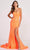 Colette for Mon Cheri CL2060 - Sequined Scoop Evening Dress Evening Dresses 00 / Orange