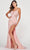 Colette for Mon Cheri CL2065 - V-Neck Glittering Evening Gown Evening Dresses 00 / Blush