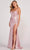Colette for Mon Cheri CL2072 - Ruched Jersey Evening Dress Evening Dresses 00 / Ice Pink
