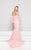 Colors Dress 1854 Long Bishop Sleeve Off Shoulder Lace Gown CCSALE 12 / Off White