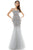 Colors Dress - 2230 Crystalline Sweetheart Bodice Mermaid Gown Prom Dresses 2 / Silver