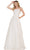 Colors Dress - 2665 Spaghetti Strap Sequin Gown Prom Dresses 0 / Off White
