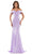Colors Dress - 2692 Off Shoulder Mermaid Gown Special Occasion Dress 0 / Lilac