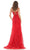 Colors Dress - 2726 Embroidered V-Neck A-Line Dress Prom Dresses