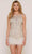 Colors Dress 2786 - Bateau Neck Cocktail Dress Special Occasion Dress 0 / Off White