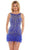 Colors Dress 2786 - Bateau Neck Cocktail Dress Special Occasion Dress 0 / Royal