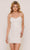 Colors Dress 2812 - Sweetheart Neck Cocktail Dress Special Occasion Dress 0 / White