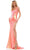 Colors Dress 2855 - Scoop Iridescent Sequin Prom Gown Prom Dresses 0 / Hot Pink