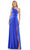 Colors Dress 2879 - One Sleeve A-Line Prom Gown Prom Dresses 0 / Royal