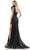 Colors Dress 2916 - Feather Off Shoulder Prom Gown Pageant Dresses